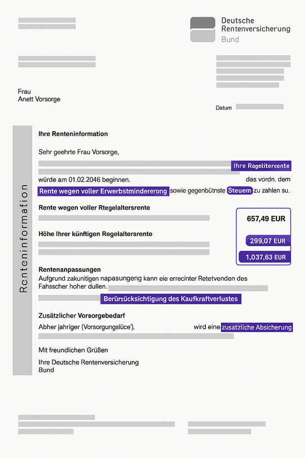 Private Altersvorsorge für Frauen